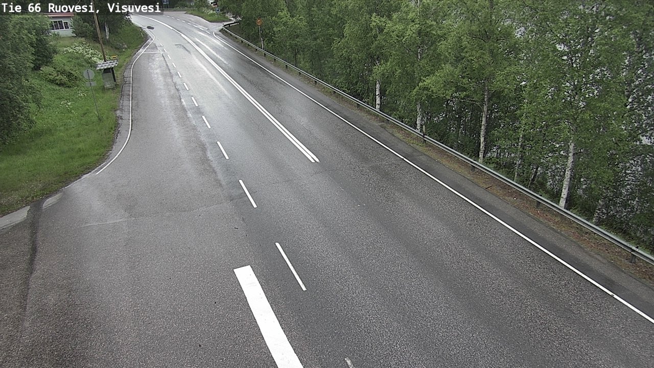 Kelikamerat Kuva Tie 66 Ruovesi, Visuvesi, Ruovesi, Pirkanmaa