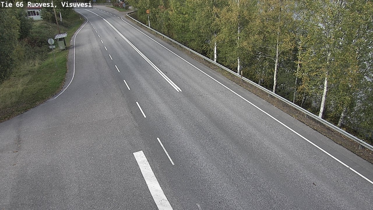 Weather Camera Image Road 66 Ruovesi, Visuvesi, Ruovesi, Pirkanmaa