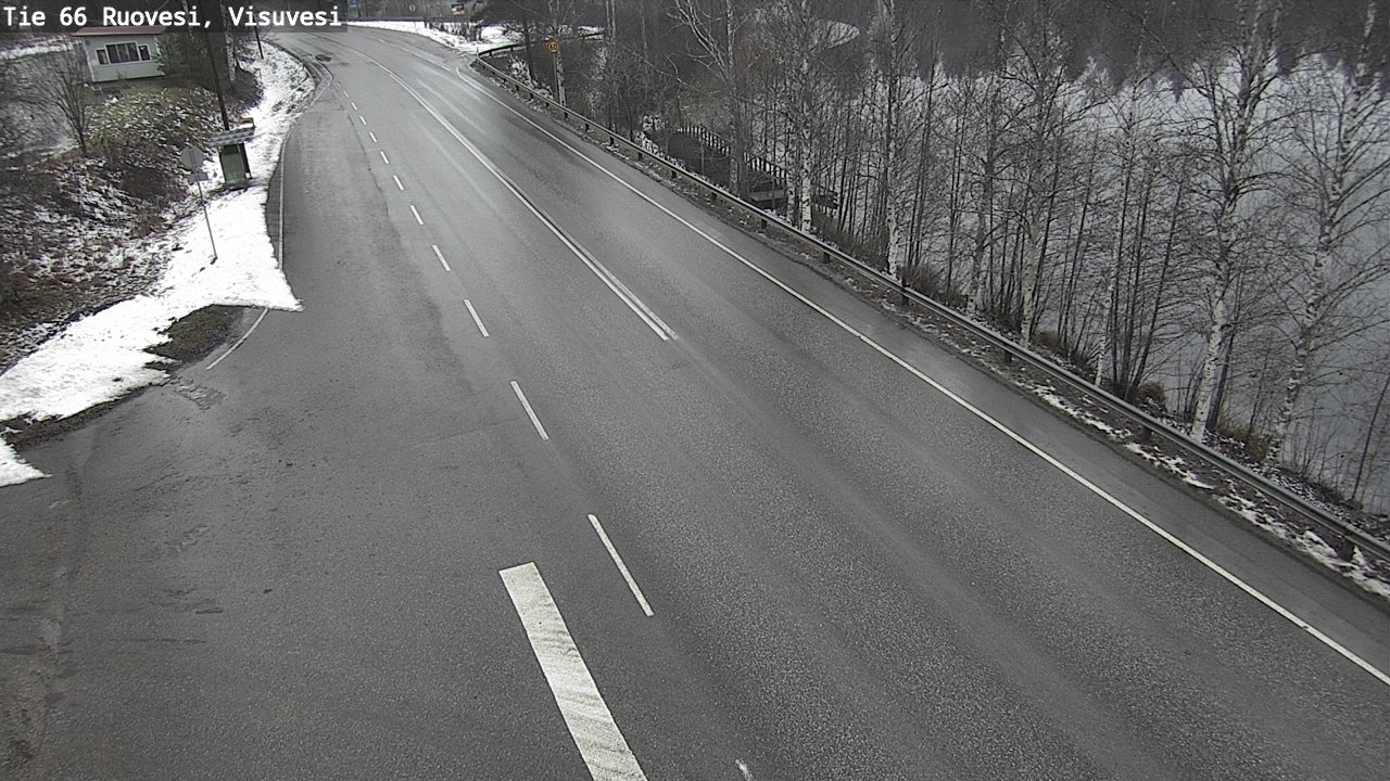 Weather Camera Image Väg 66 Ruovesi, Visuvesi, Ruovesi, Pirkanmaa