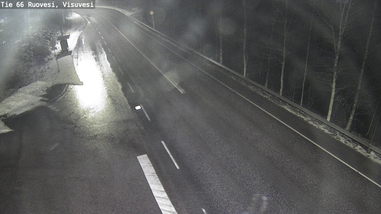 Weather Camera Image Väg 66 Ruovesi, Visuvesi, Ruovesi, Pirkanmaa
