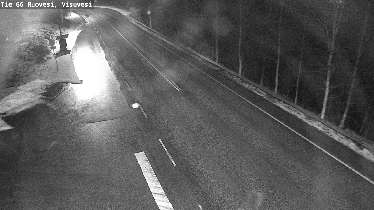 Weather Camera Image Väg 66 Ruovesi, Visuvesi, Ruovesi, Pirkanmaa