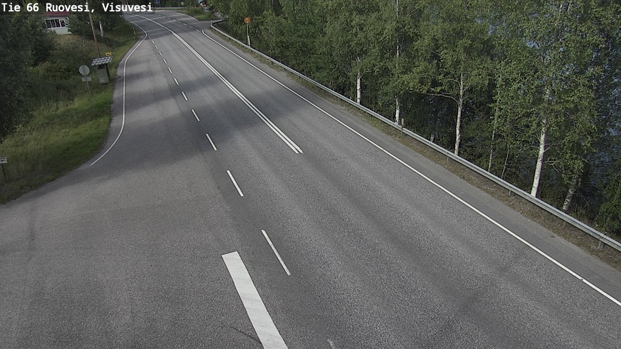 Kelikamerat Kuva Tie 66 Ruovesi, Visuvesi, Ruovesi, Pirkanmaa