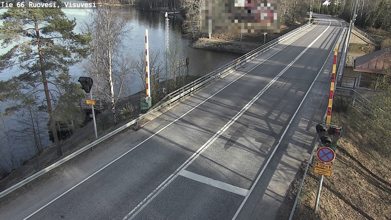Weather Camera Image Road 66 Ruovesi, Visuvesi, Ruovesi, Pirkanmaa
