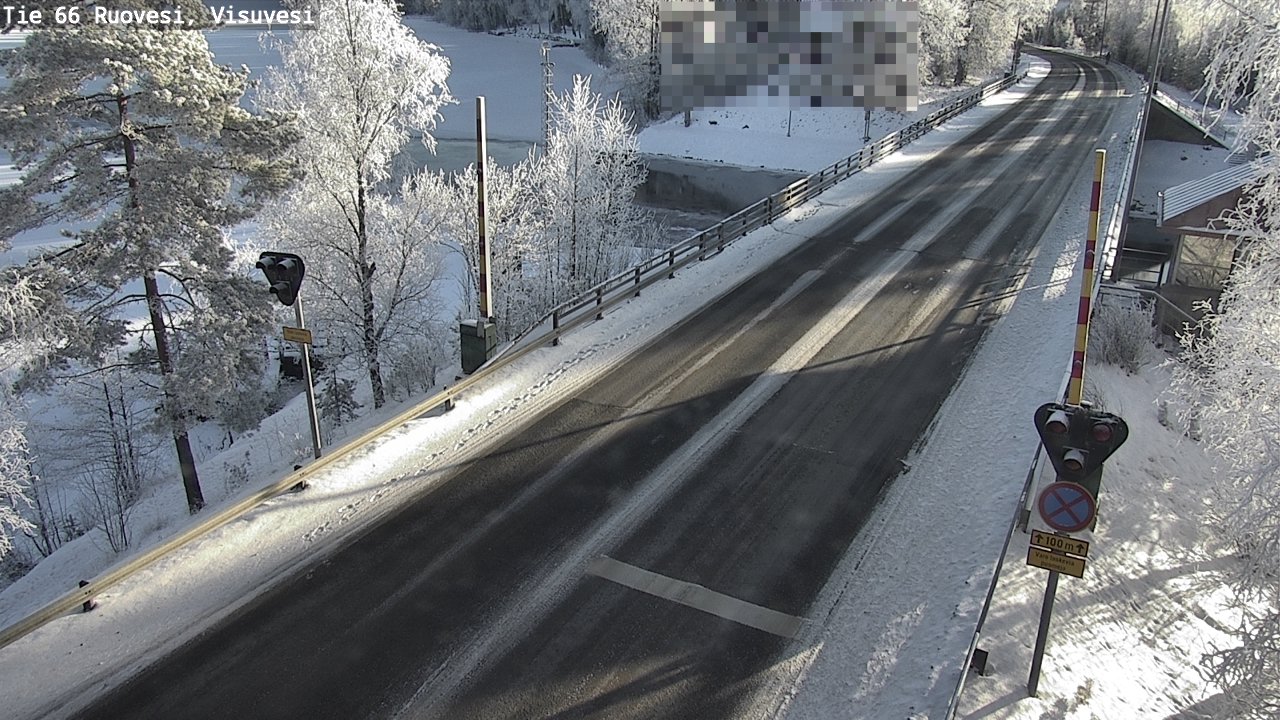 Weather Camera Image Väg 66 Ruovesi, Visuvesi, Ruovesi, Pirkanmaa