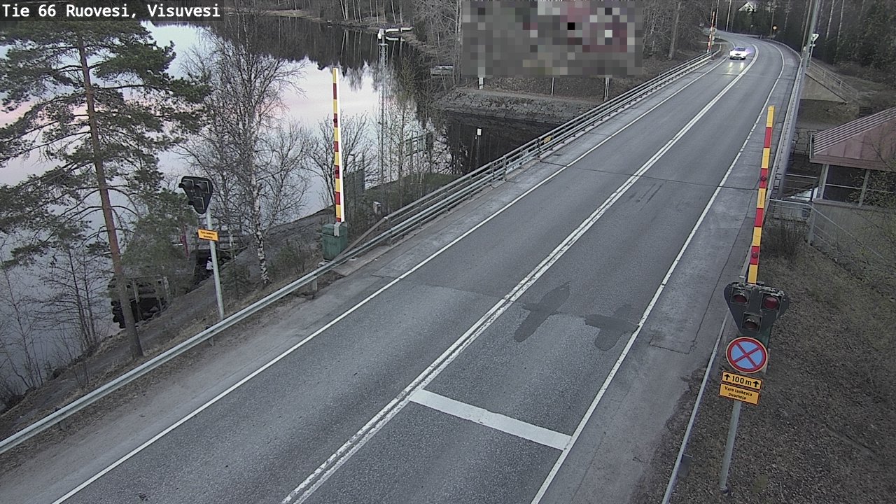 Weather Camera Image Road 66 Ruovesi, Visuvesi, Ruovesi, Pirkanmaa