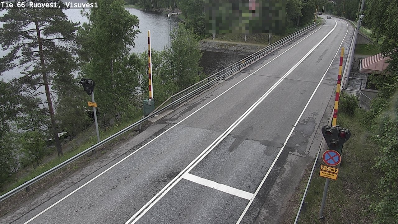 Weather Camera Image Väg 66 Ruovesi, Visuvesi, Ruovesi, Pirkanmaa