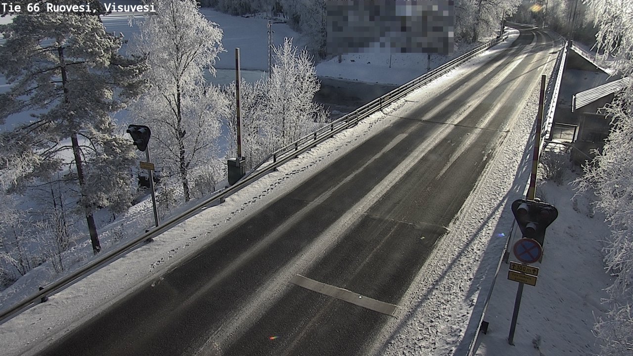 Weather Camera Image Road 66 Ruovesi, Visuvesi, Ruovesi, Pirkanmaa