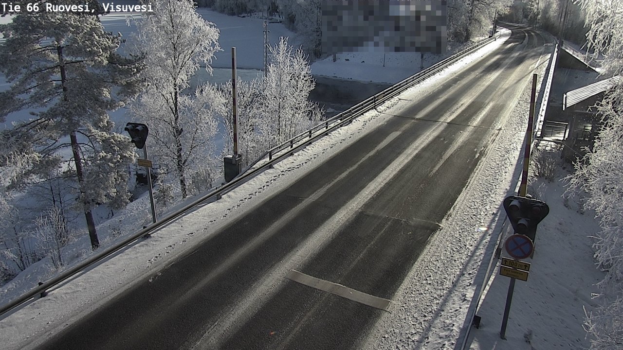 Weather Camera Image Road 66 Ruovesi, Visuvesi, Ruovesi, Pirkanmaa