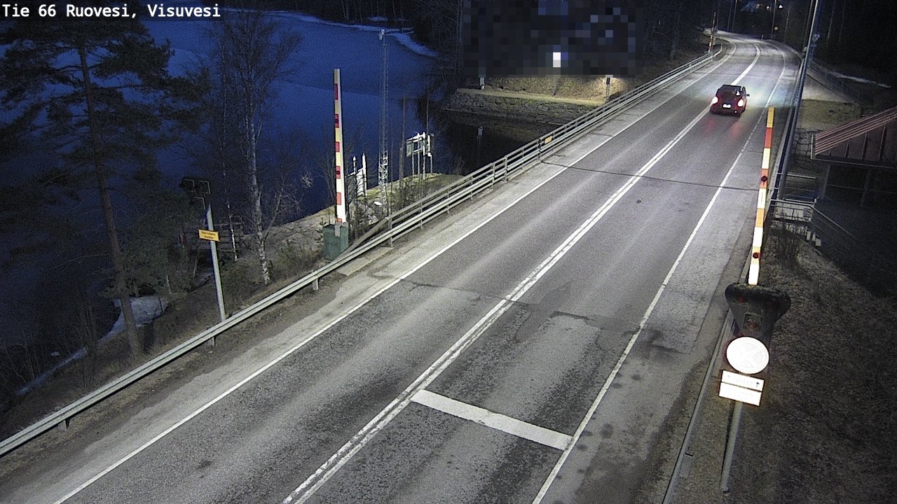 Weather Camera Image Väg 66 Ruovesi, Visuvesi, Ruovesi, Pirkanmaa