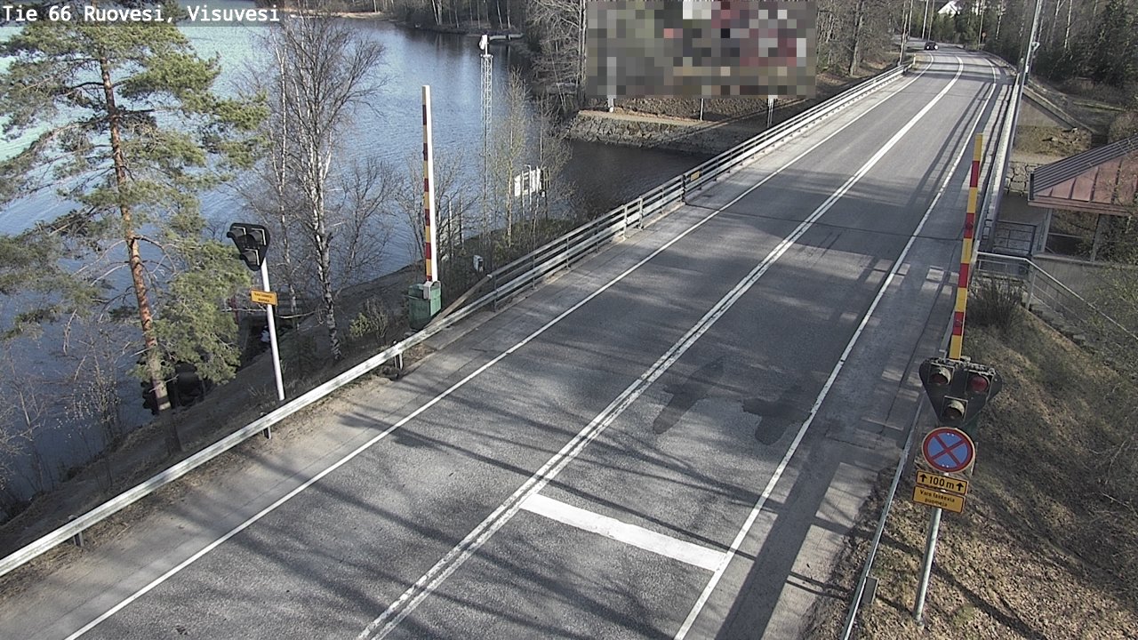 Weather Camera Image Road 66 Ruovesi, Visuvesi, Ruovesi, Pirkanmaa