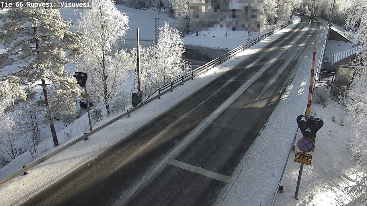 Weather Camera Image Väg 66 Ruovesi, Visuvesi, Ruovesi, Pirkanmaa