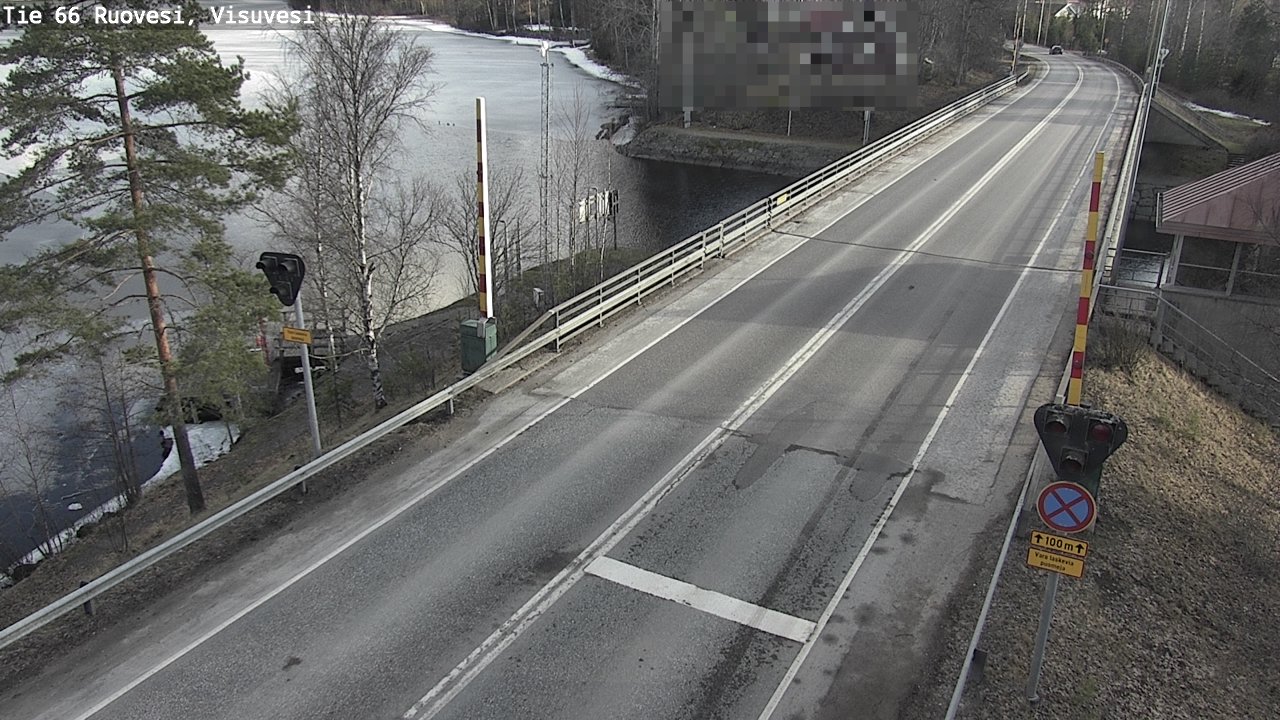 Weather Camera Image Road 66 Ruovesi, Visuvesi, Ruovesi, Pirkanmaa