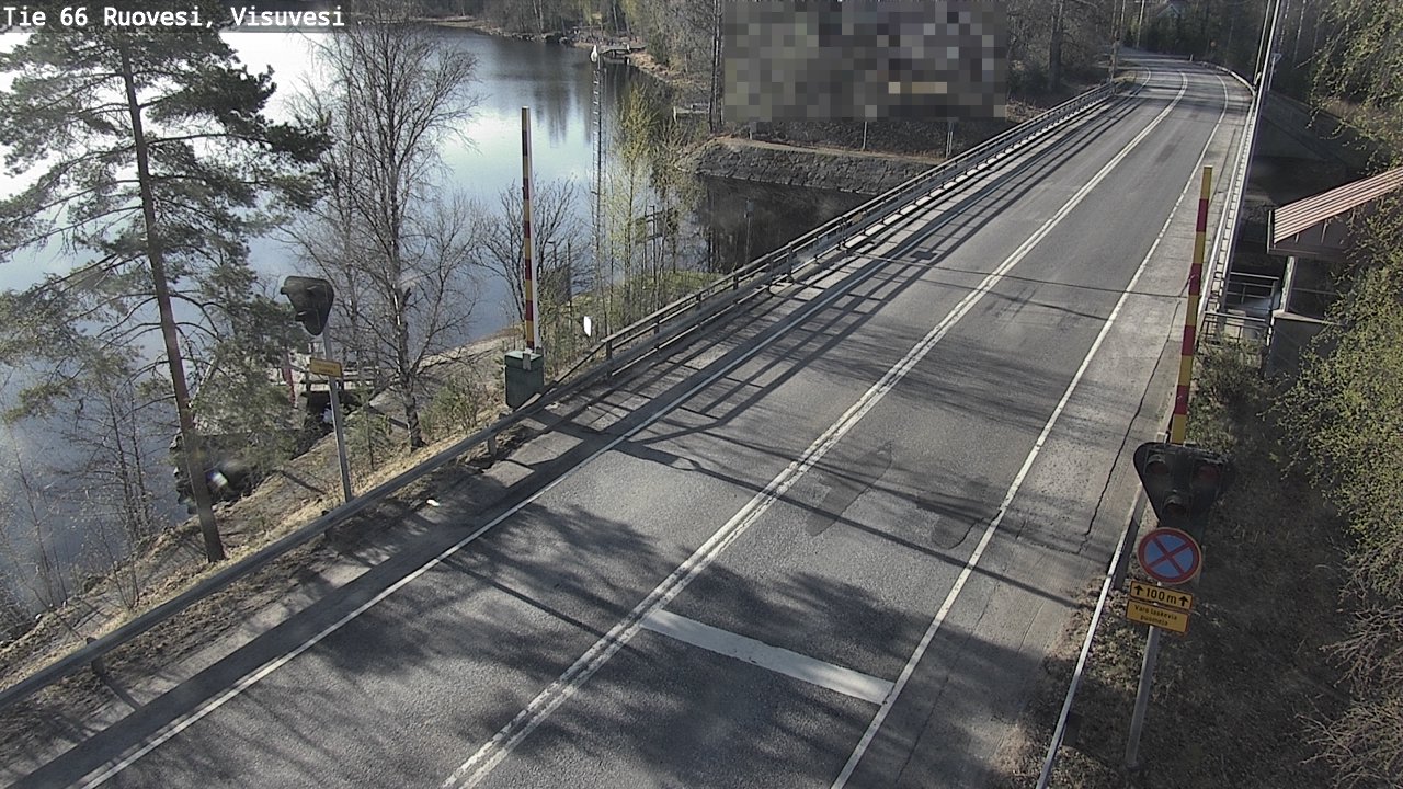 Weather Camera Image Väg 66 Ruovesi, Visuvesi, Ruovesi, Pirkanmaa