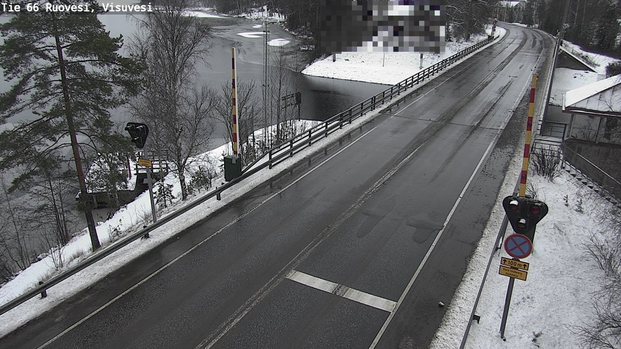 Weather Camera Image Road 66 Ruovesi, Visuvesi, Ruovesi, Pirkanmaa