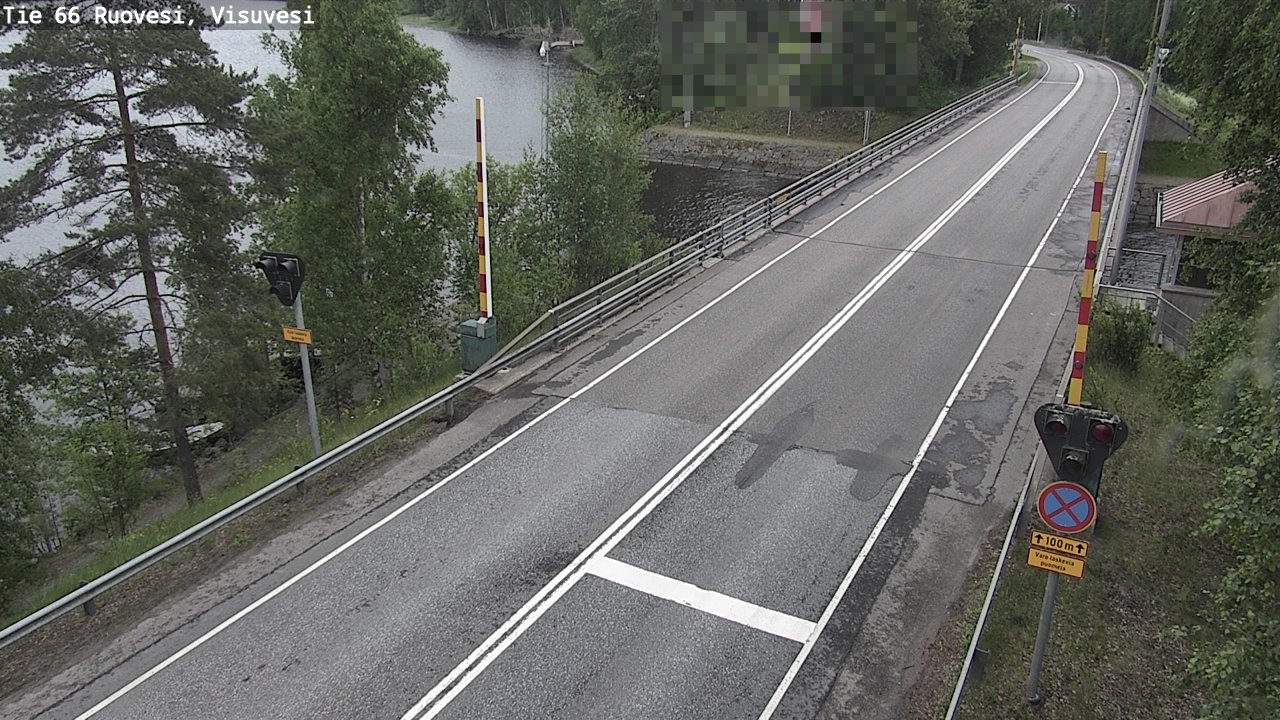 Weather Camera Image Väg 66 Ruovesi, Visuvesi, Ruovesi, Pirkanmaa