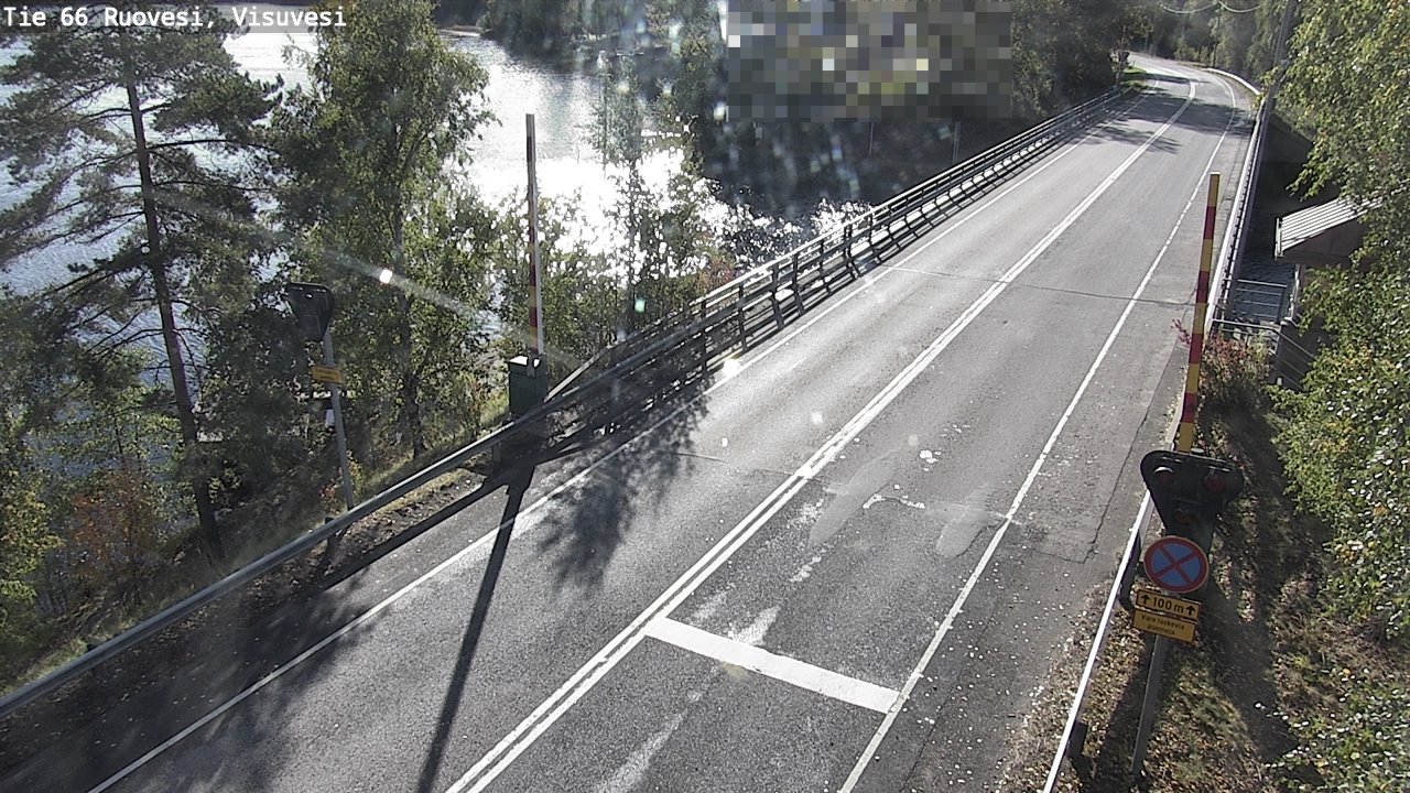 Weather Camera Image Väg 66 Ruovesi, Visuvesi, Ruovesi, Pirkanmaa