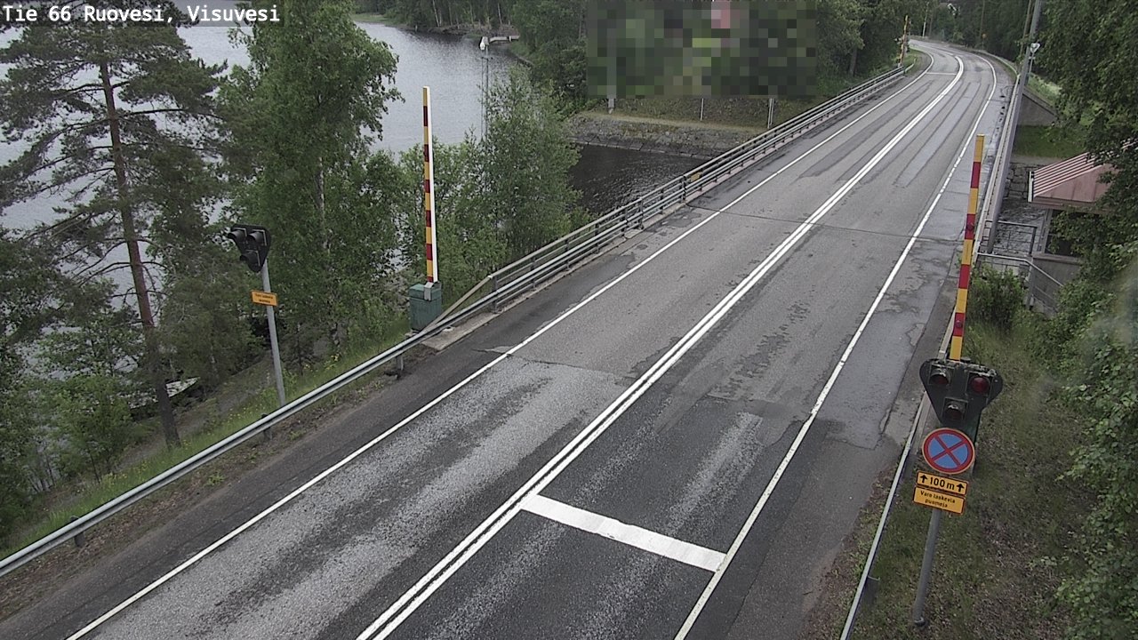 Weather Camera Image Väg 66 Ruovesi, Visuvesi, Ruovesi, Pirkanmaa