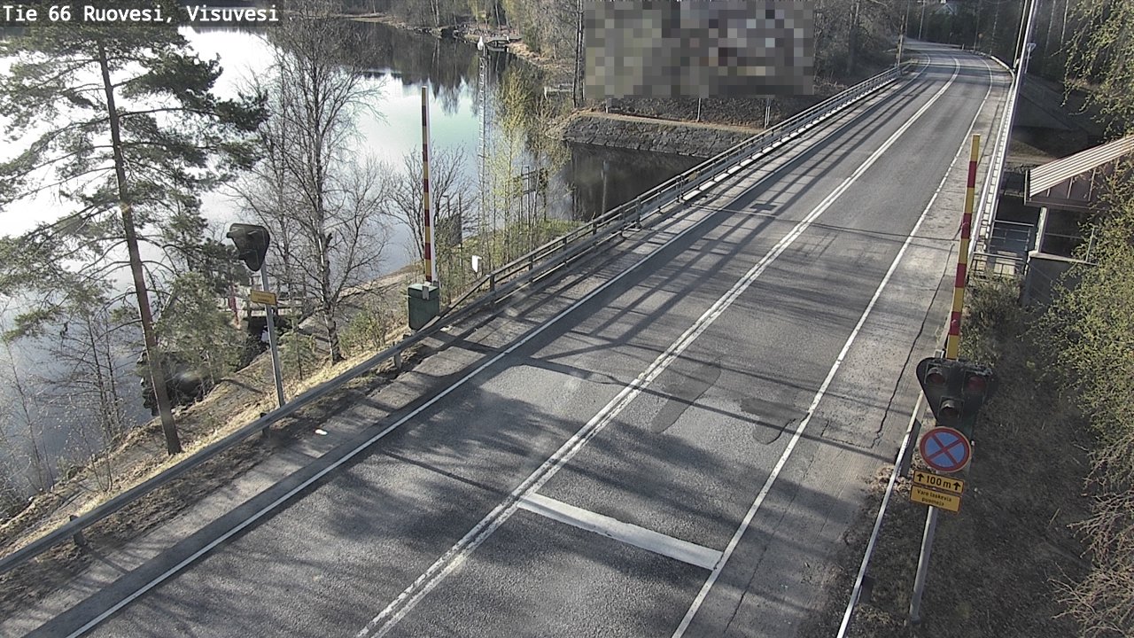 Weather Camera Image Väg 66 Ruovesi, Visuvesi, Ruovesi, Pirkanmaa