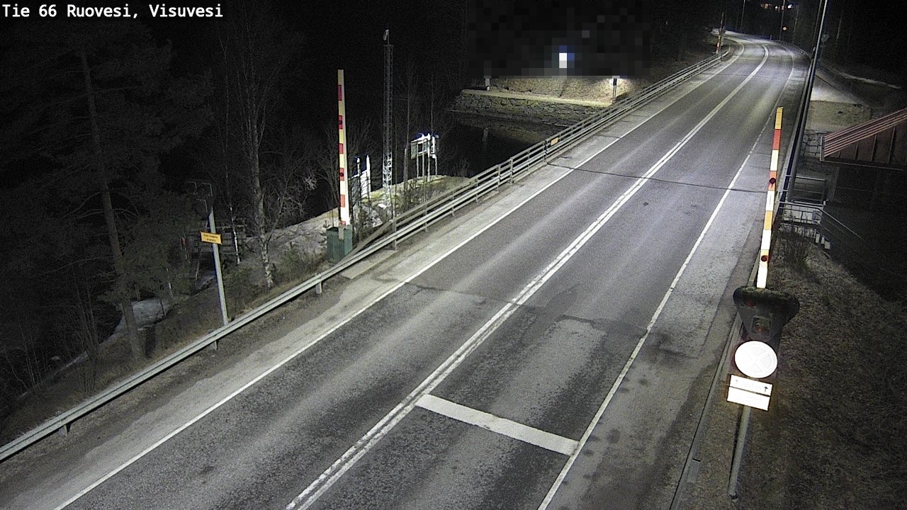 Weather Camera Image Väg 66 Ruovesi, Visuvesi, Ruovesi, Pirkanmaa