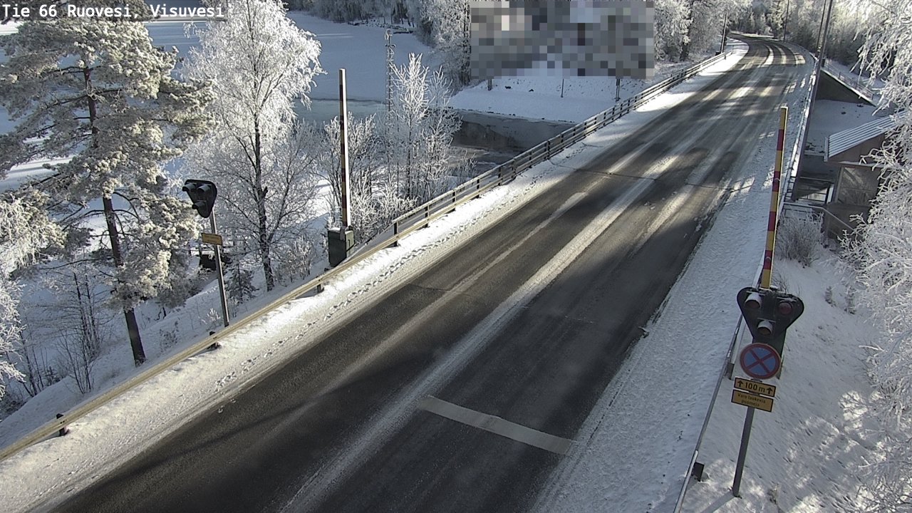 Weather Camera Image Väg 66 Ruovesi, Visuvesi, Ruovesi, Pirkanmaa