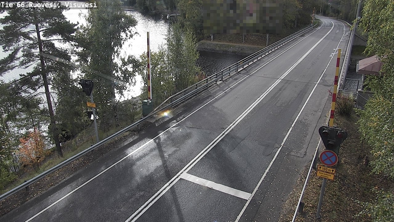 Weather Camera Image Väg 66 Ruovesi, Visuvesi, Ruovesi, Pirkanmaa