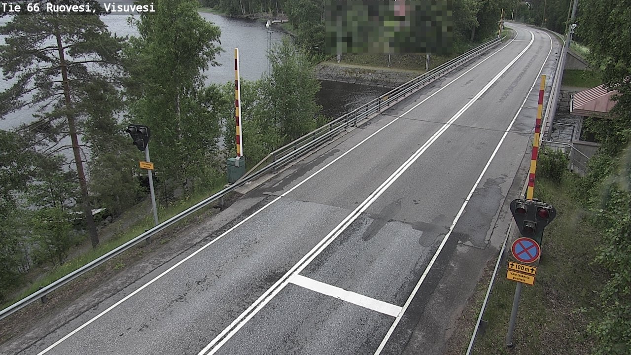 Weather Camera Image Väg 66 Ruovesi, Visuvesi, Ruovesi, Pirkanmaa
