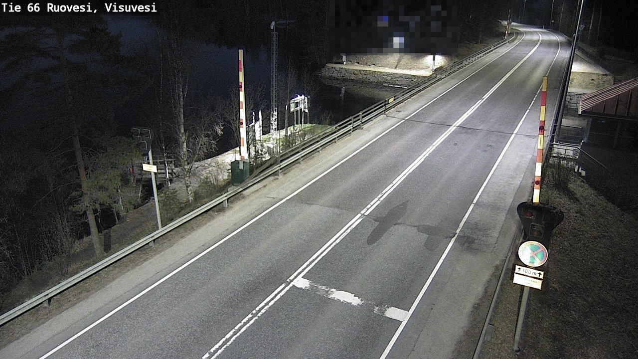 Weather Camera Image Väg 66 Ruovesi, Visuvesi, Ruovesi, Pirkanmaa