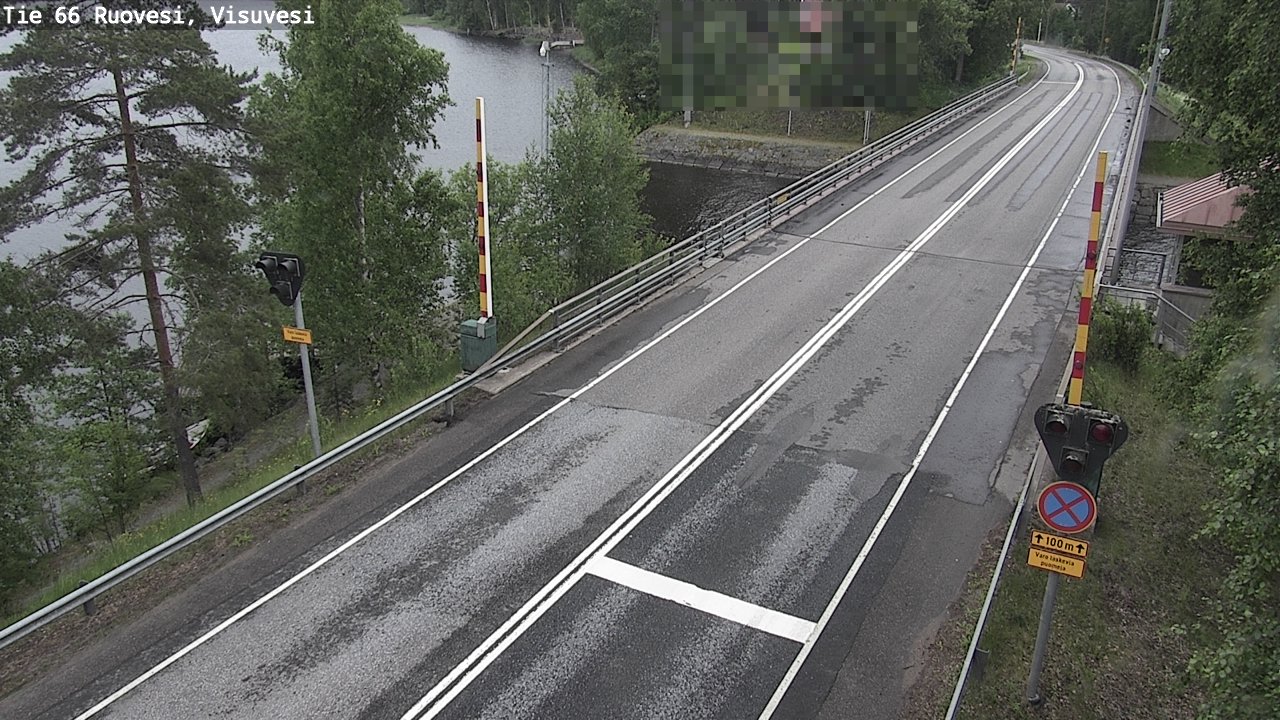 Weather Camera Image Väg 66 Ruovesi, Visuvesi, Ruovesi, Pirkanmaa