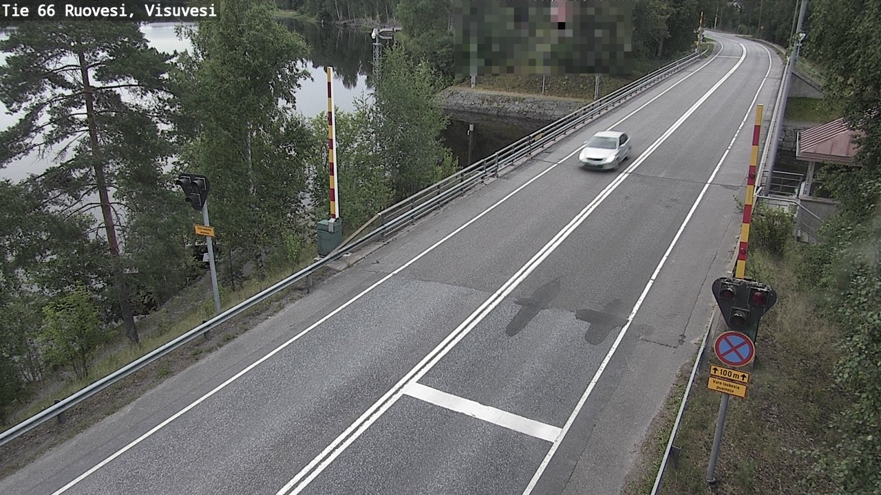 Weather Camera Image Road 66 Ruovesi, Visuvesi, Ruovesi, Pirkanmaa