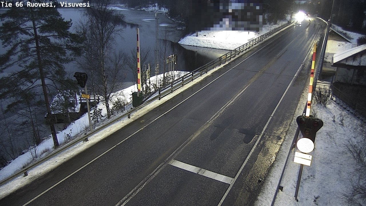 Weather Camera Image Road 66 Ruovesi, Visuvesi, Ruovesi, Pirkanmaa
