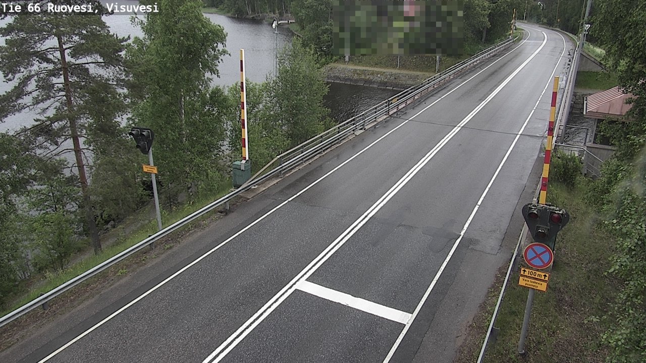 Weather Camera Image Väg 66 Ruovesi, Visuvesi, Ruovesi, Pirkanmaa