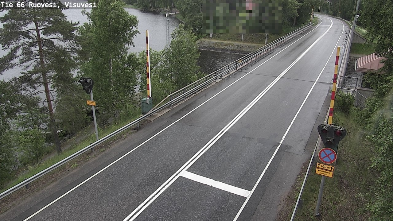 Weather Camera Image Väg 66 Ruovesi, Visuvesi, Ruovesi, Pirkanmaa