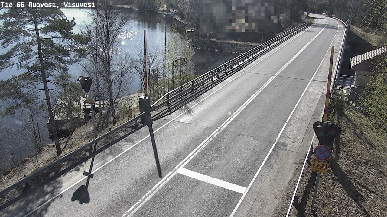 Weather Camera Image Väg 66 Ruovesi, Visuvesi, Ruovesi, Pirkanmaa