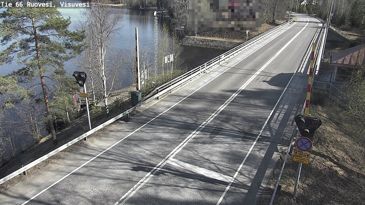 Weather Camera Image Road 66 Ruovesi, Visuvesi, Ruovesi, Pirkanmaa