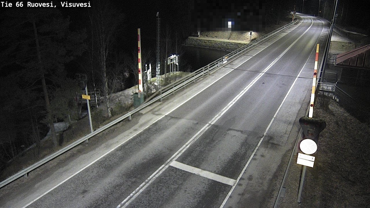 Weather Camera Image Väg 66 Ruovesi, Visuvesi, Ruovesi, Pirkanmaa