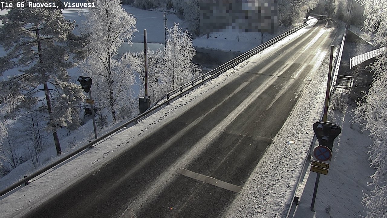 Weather Camera Image Road 66 Ruovesi, Visuvesi, Ruovesi, Pirkanmaa