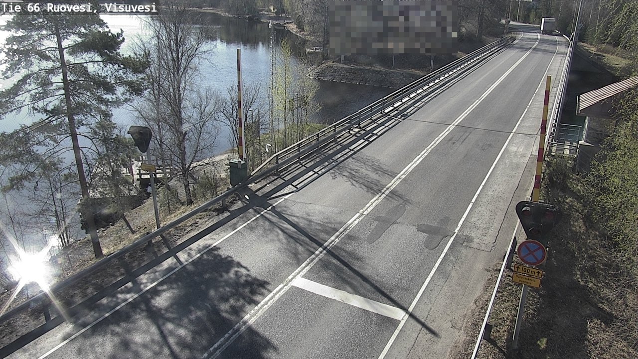 Weather Camera Image Väg 66 Ruovesi, Visuvesi, Ruovesi, Pirkanmaa
