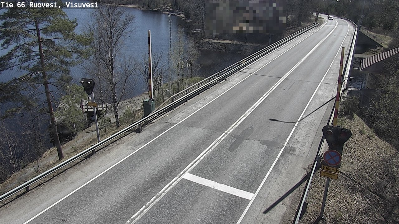 Weather Camera Image Road 66 Ruovesi, Visuvesi, Ruovesi, Pirkanmaa