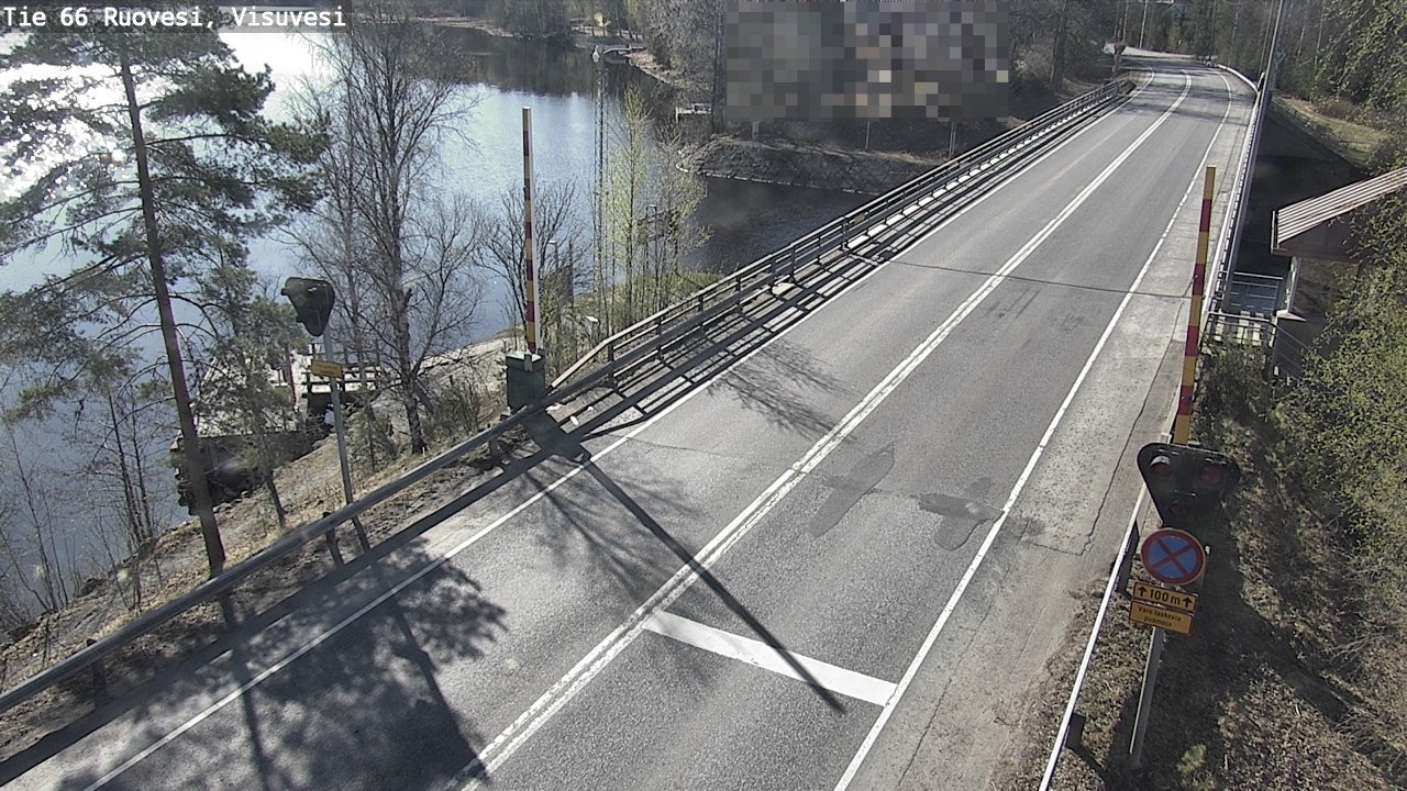 Weather Camera Image Väg 66 Ruovesi, Visuvesi, Ruovesi, Pirkanmaa