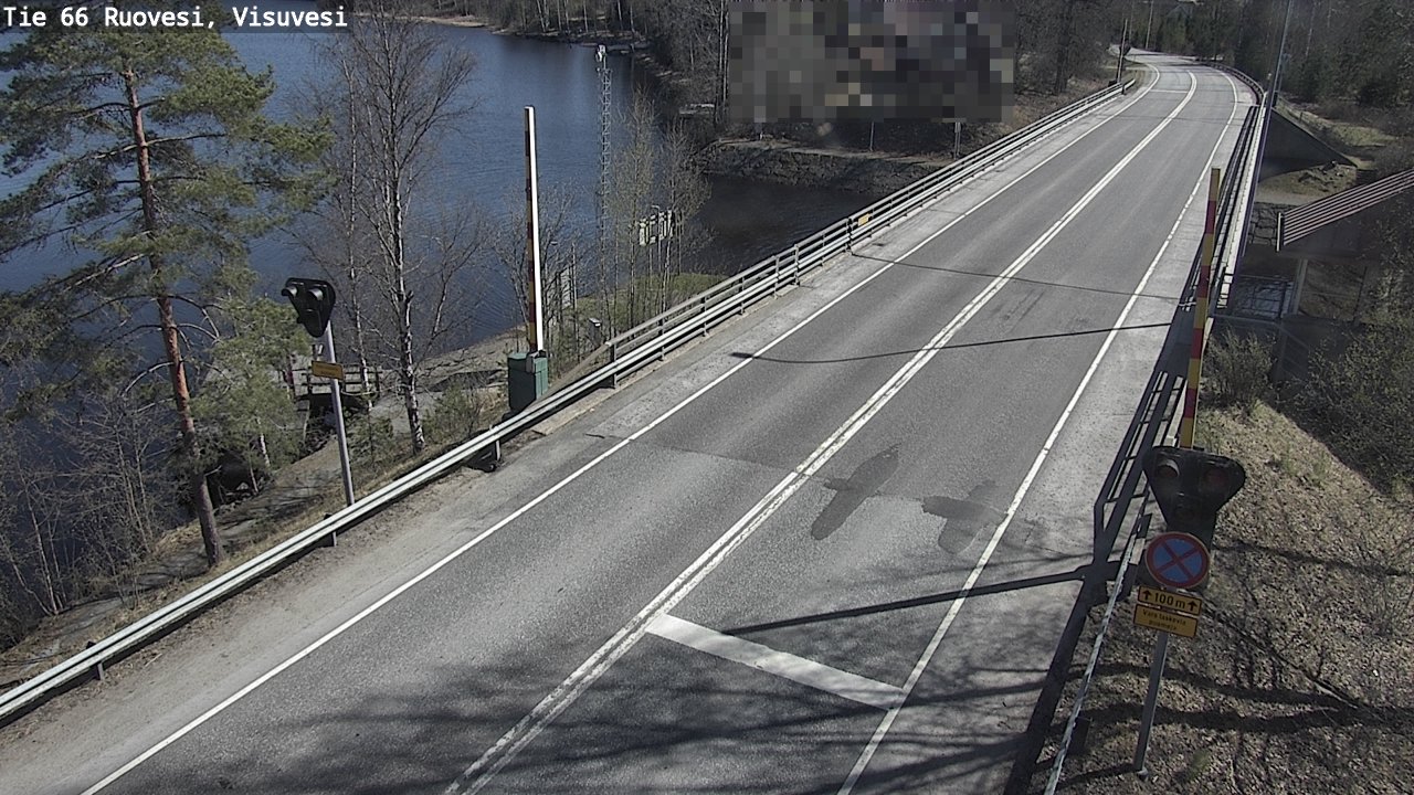 Weather Camera Image Road 66 Ruovesi, Visuvesi, Ruovesi, Pirkanmaa