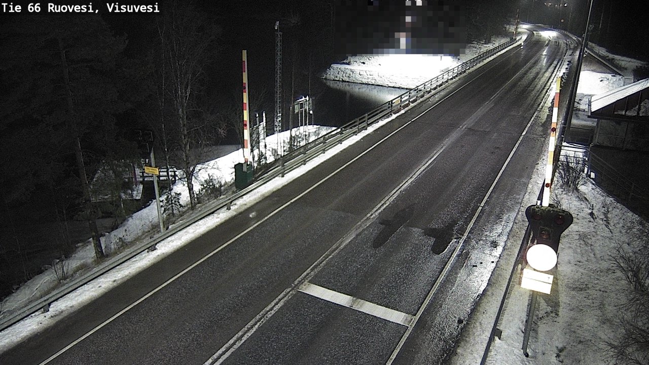 Weather Camera Image Road 66 Ruovesi, Visuvesi, Ruovesi, Pirkanmaa