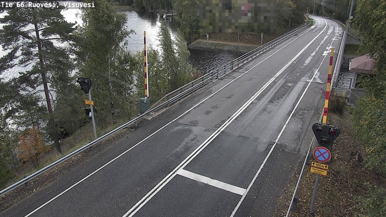 Weather Camera Image Väg 66 Ruovesi, Visuvesi, Ruovesi, Pirkanmaa