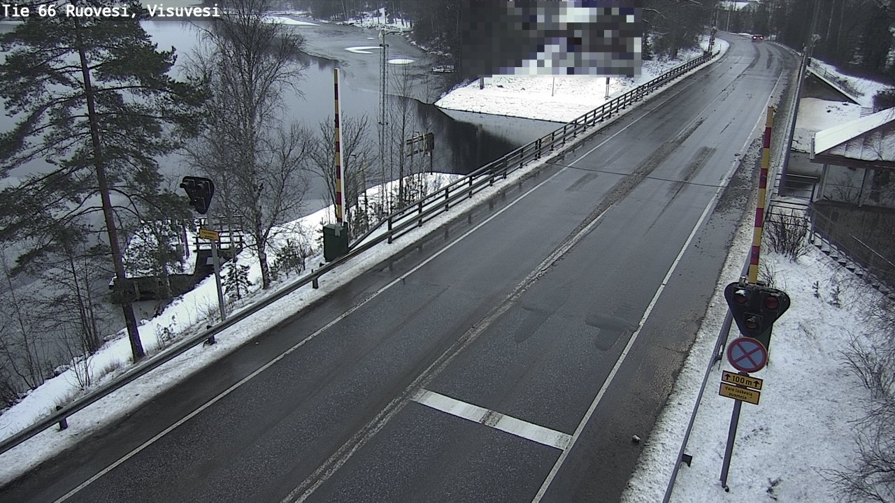 Weather Camera Image Road 66 Ruovesi, Visuvesi, Ruovesi, Pirkanmaa