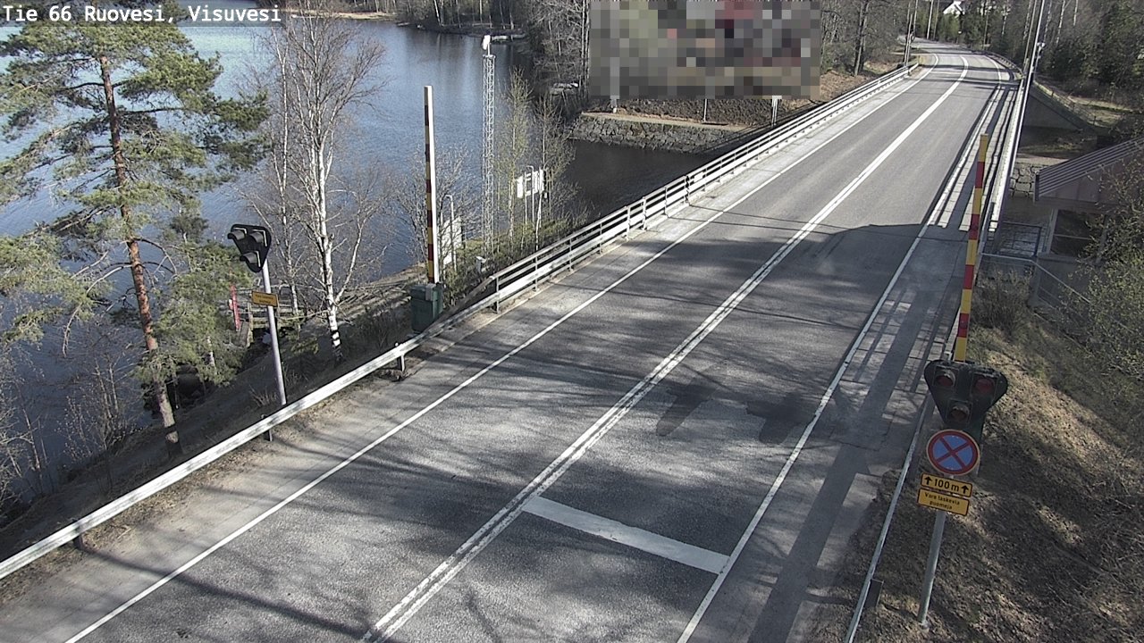 Weather Camera Image Road 66 Ruovesi, Visuvesi, Ruovesi, Pirkanmaa