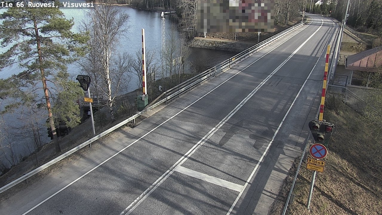 Weather Camera Image Road 66 Ruovesi, Visuvesi, Ruovesi, Pirkanmaa
