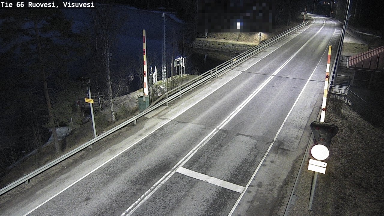 Weather Camera Image Väg 66 Ruovesi, Visuvesi, Ruovesi, Pirkanmaa