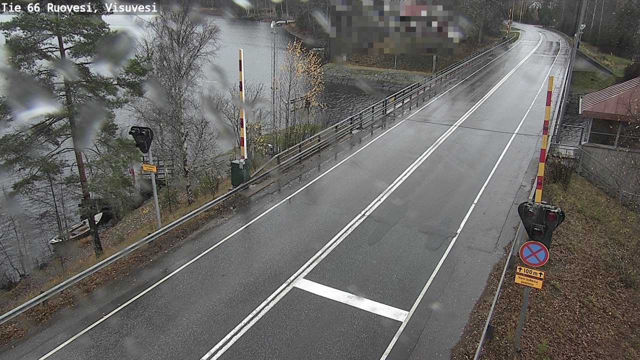 Weather Camera Image Väg 66 Ruovesi, Visuvesi, Ruovesi, Pirkanmaa