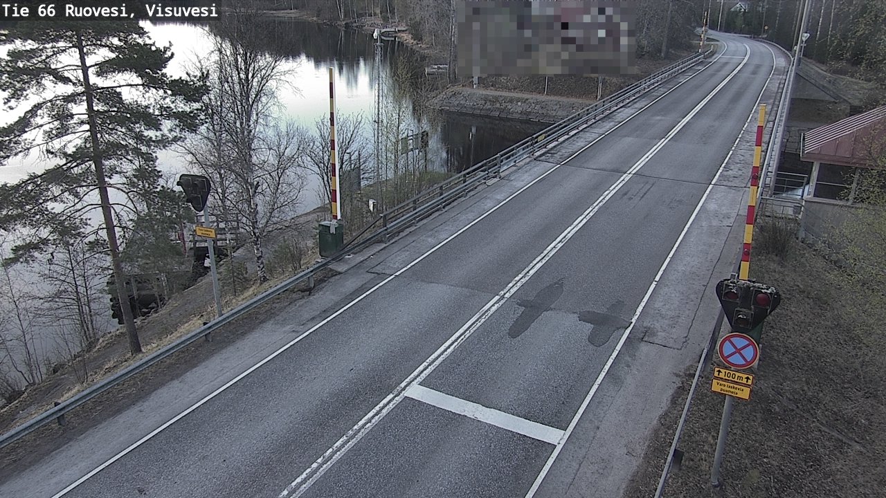 Weather Camera Image Väg 66 Ruovesi, Visuvesi, Ruovesi, Pirkanmaa
