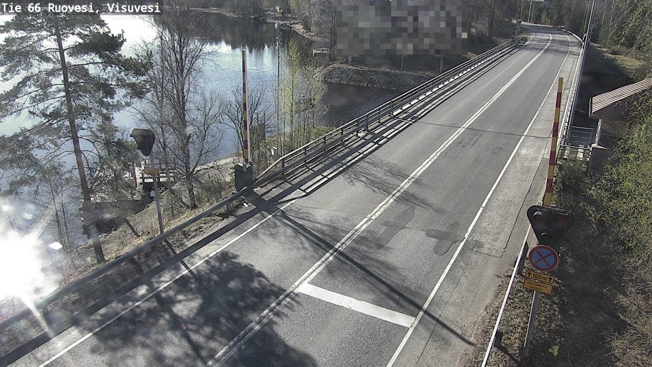Weather Camera Image Väg 66 Ruovesi, Visuvesi, Ruovesi, Pirkanmaa