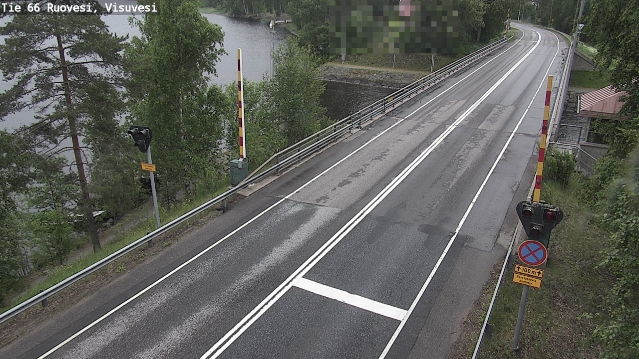 Weather Camera Image Väg 66 Ruovesi, Visuvesi, Ruovesi, Pirkanmaa